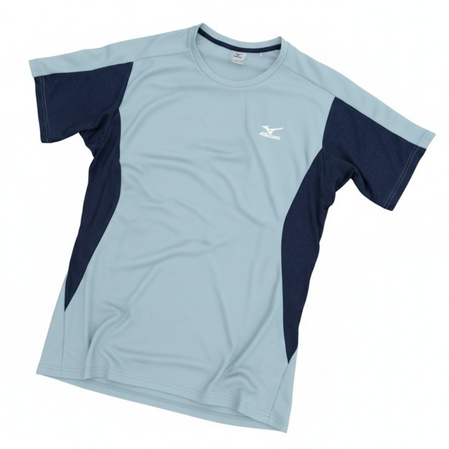 MIZUNO/ソーラーカットＴシャツ/遮熱×ＵＶカット/ミント/ジュニア～/ＸＬサイズのみ