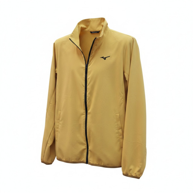 MIZUNO春夏ゴルフブルゾン/マスタード・ネイビー2色/撥水・ストレッチポリエステル/Ｍ・Ｌ・ＸＬ