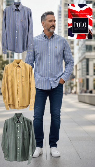 POLO BCSカジュアルシャツ/大人の毎日に使いやすい一枚